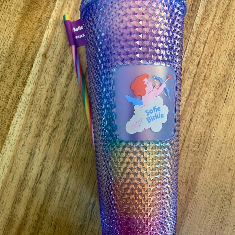Starbucks Sofie Birkin Rainbow Tumbler